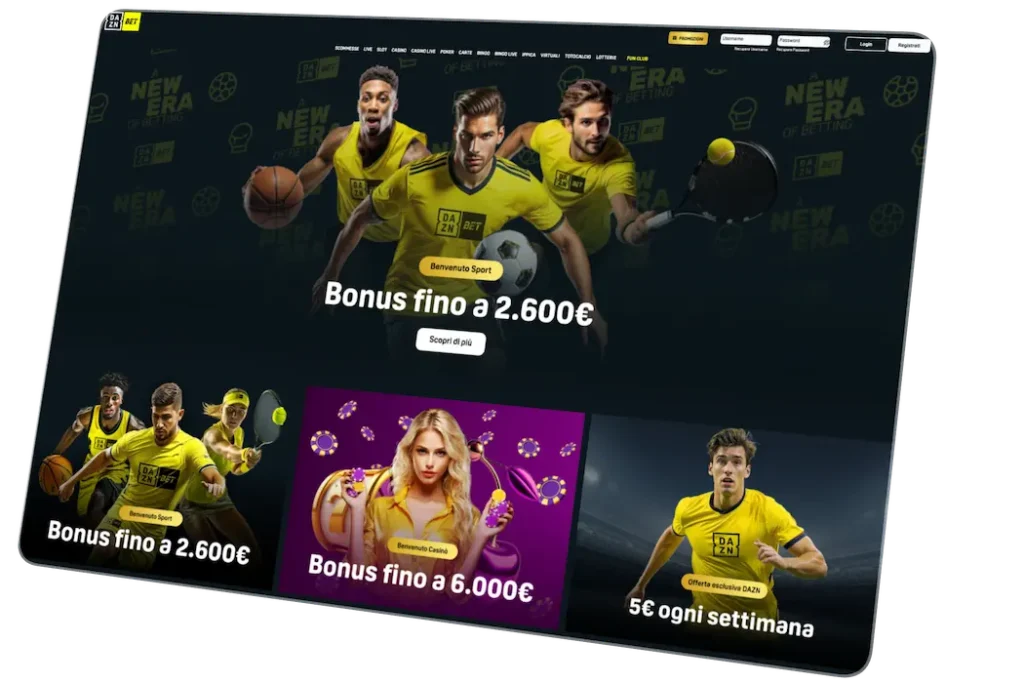 Schermata principale